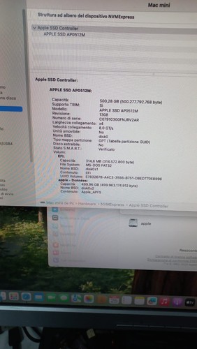 Apple Mac mini 2018 512GB SSD Intel six core i7 3,2 GHZ 16GB RAM a1993 Sequoia - Imagen 7 de 8