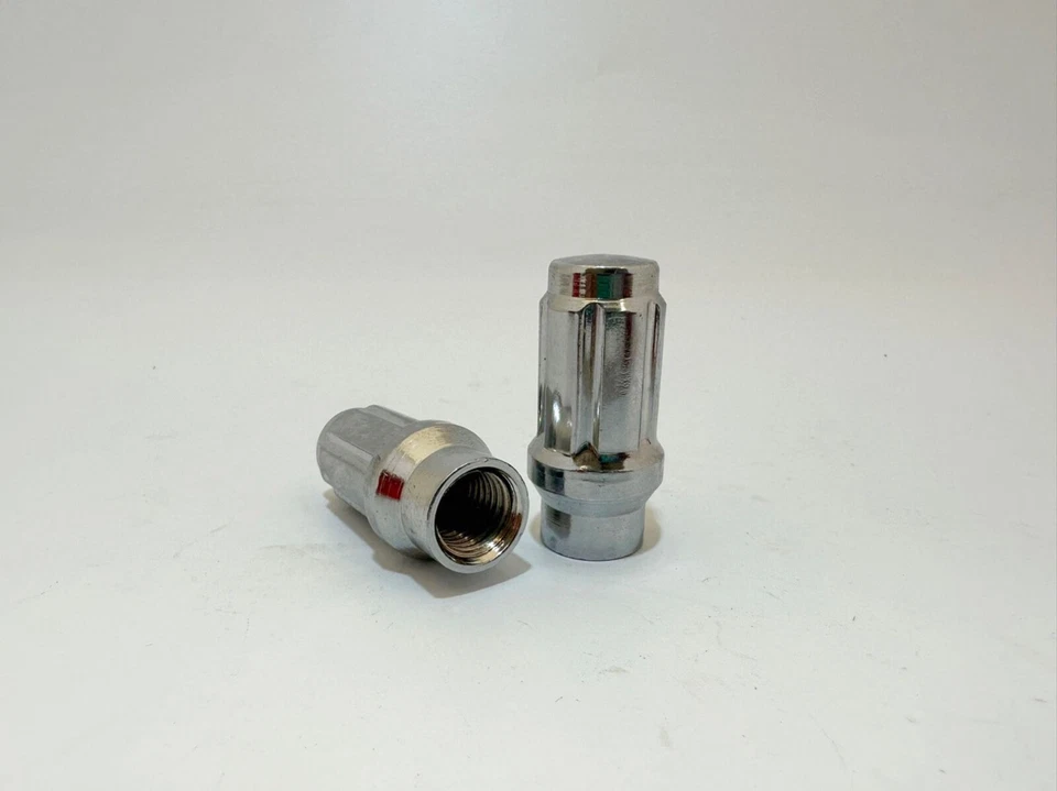 20Pc 7/16-20 Spline Extended Thread Lug Nuts For Chevy Caprice Impala El Camino - Image 2 of 4