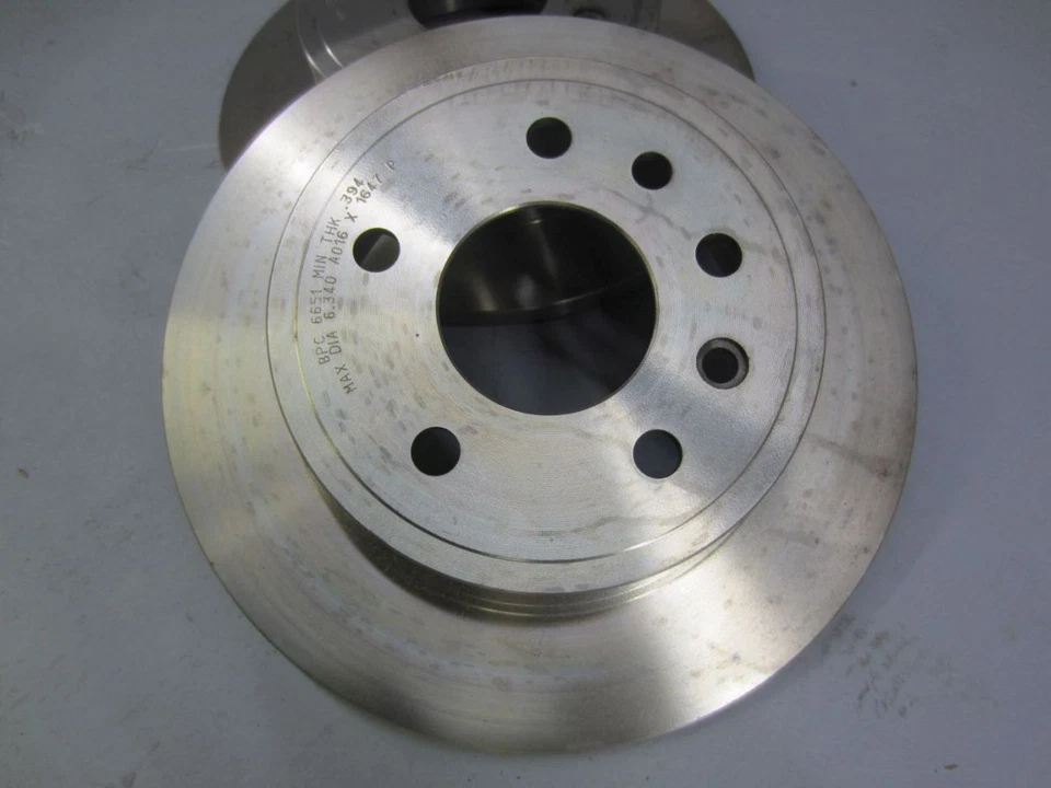 Brake Disc Rear 2x 285mm Vauxhall Omega B, Cadillac Catera 97-00 GM 18038818 Foto 3 de 4