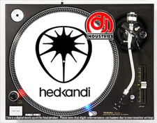 hedkandi - 7"-12" DJ slipmat for LP turntable record player 