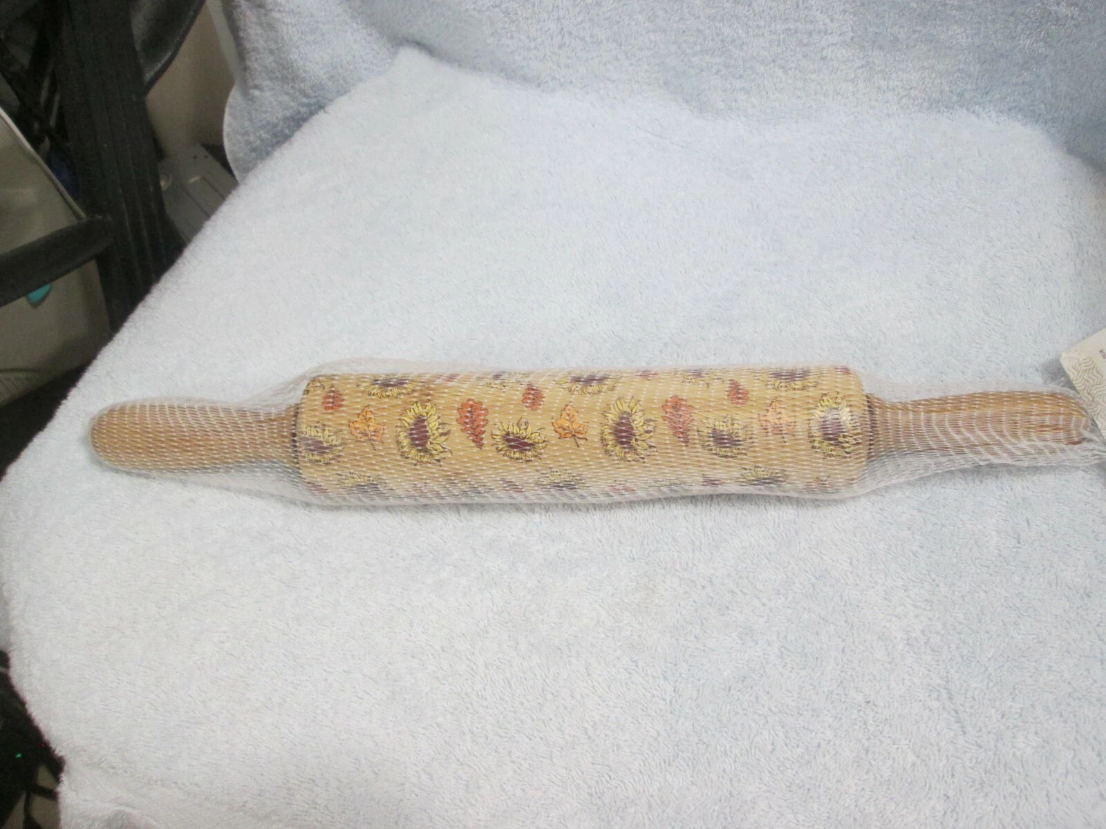 Autumn Leaves & Sunflowers, Fall, Thanksgiving Decorative Rolling Pin New