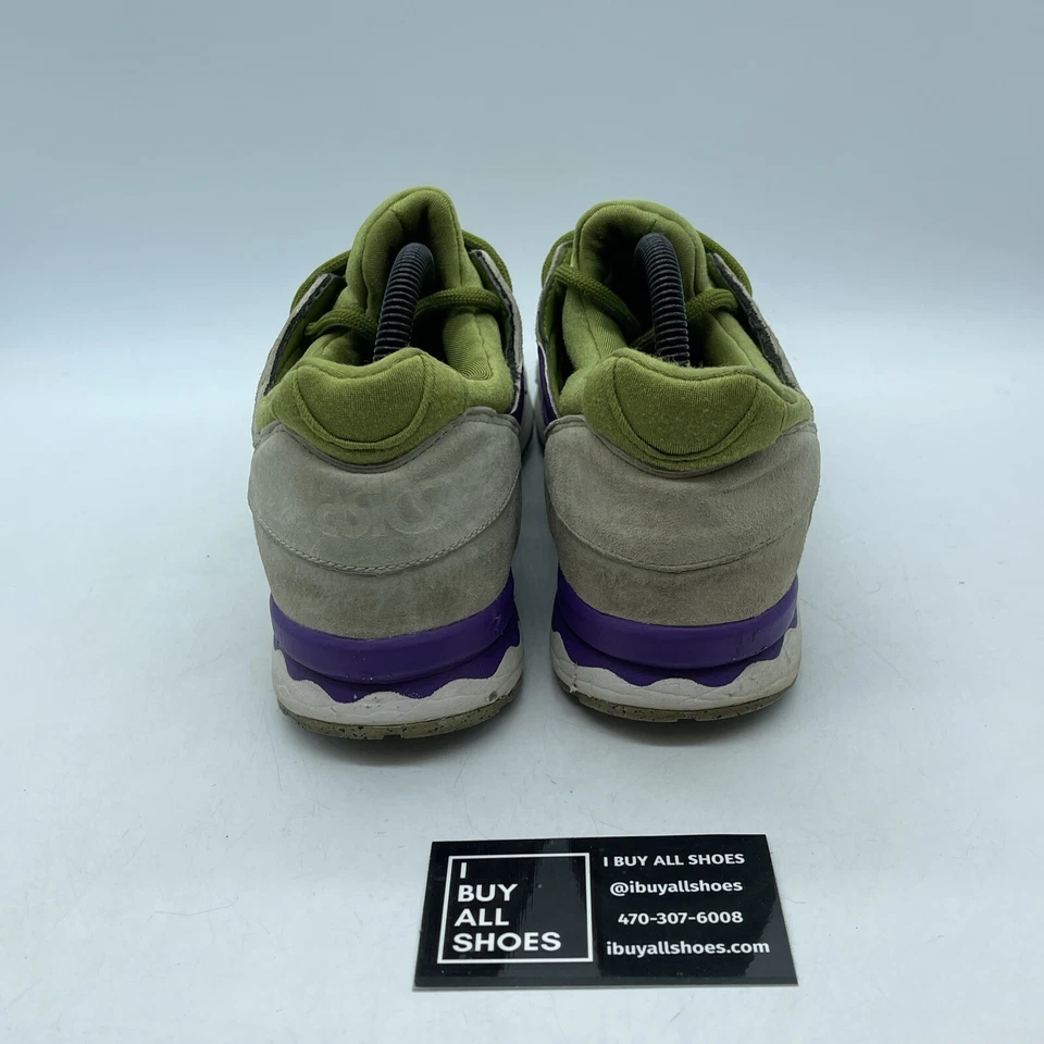 Size 9 - ASICS Concepts x Gel Lyte 5 Pistachio Grey Green Suede (H43JK) - Image 3 of 4