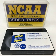 NCAA Instructional Video Tape - Basketball Defensing the Pivot Man Video 8 8mm