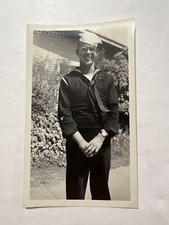 VTG WW II Photo Handsome Sailor, Navy Military