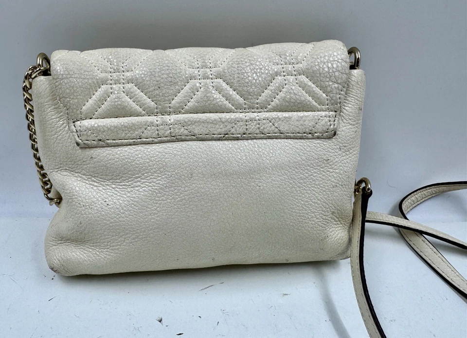 Bolso Mensajero Kate Spade Astor Court Naomi Para Mujer Cuero Marfil Bolso de Mano Foto 2 de 4