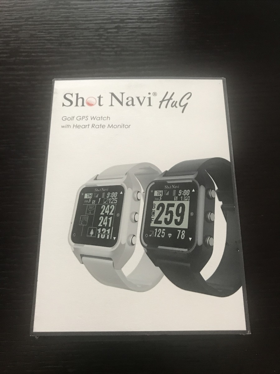 Brand NEW Shot Navi Hug Golf GPS Watch with Heart Rate Brand NEW Shot Navi Hug Golf GPS Watch with Heart Rate