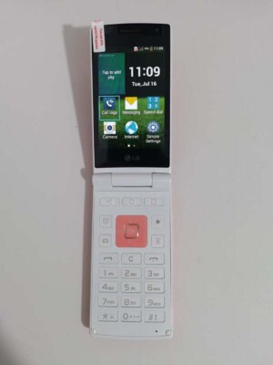 Smartphone GPS Sbloccato LG Wine Smart D486 4G ROM 1G RAM Android Flip