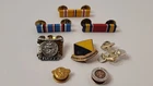 Vintage WW2 US Navy Sterling Silver Military Mixed Lot 8 Pins & Ribbons