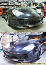 Fits Porsche 996 911 Turbo Carrera 4S Aero Style Front Bumper Lip (Urethane)