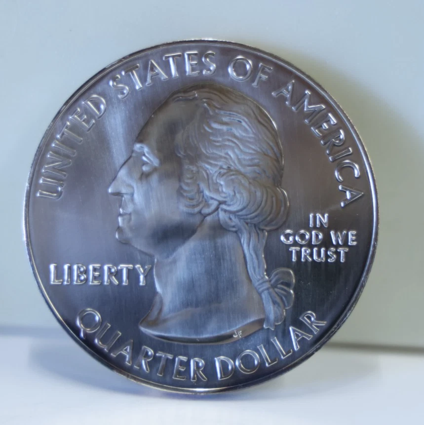 America The Beautiful 2010 Hot Springs/ Arkansas 5oz .999 Silver Coin - Image 2 of 2