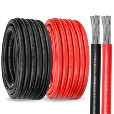 4 Gauge Marine Wire Tinned Copper Boat Cable, Standard 4 15FT, Multi 