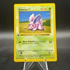 Nidoran M 55/102 Common Base Set Shadowless Pokemon 1st Edition MP
