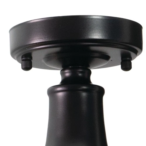 Vaxcel Lighting T0570 Dorado 1 Light 12"W Semi-Flush Dome Ceiling - Dark Bronze - Picture 5 of 10