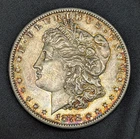 1878 S MORGAN SILVER DOLLAR HI GRADE RARE COIN EF/UNC~LUSTER W/ LIGHT TONING