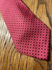 Vintage EUC Altea Milano Geometric Silk Tie Men’s Necktie Made In Italy