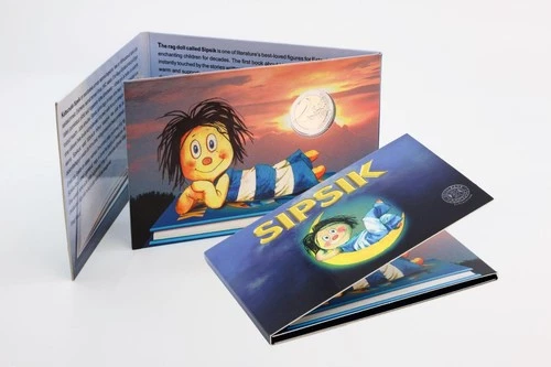 ESTONIA - 2 € commem. COINCARD 2026 - Children’s storybook character - Sipsik