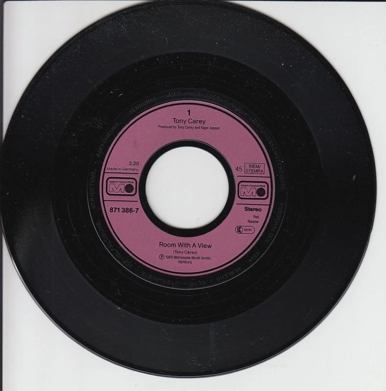 Tony Carey – Room With A View ++ used ++ - Bild 3 von 4