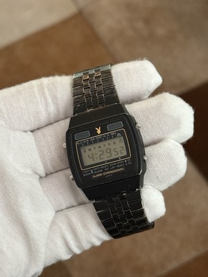 時計 PLAYBOY SEIKO 1980年代オールドデジタル】 SEIKO × PLAYBOY マットブラック