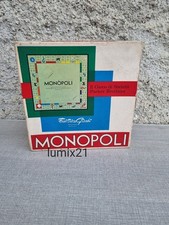 MONOPOLI LIRE VINTAGE Scatola quadrata Completo Monopoly anni '80 dama rosa