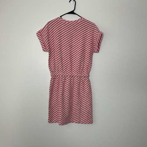 Vestido Lou And Gris Rayas Terry Tela Corbata Cintura Talla XS - Imagen 2 de 6
