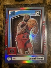 Jamal Shead 2025 Optic RR Basketball Hot Silver Rookie Card #296