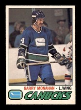 1977 O-Pee-Chee NHL #341 Garry Monahan  NM/NM+ X2965915