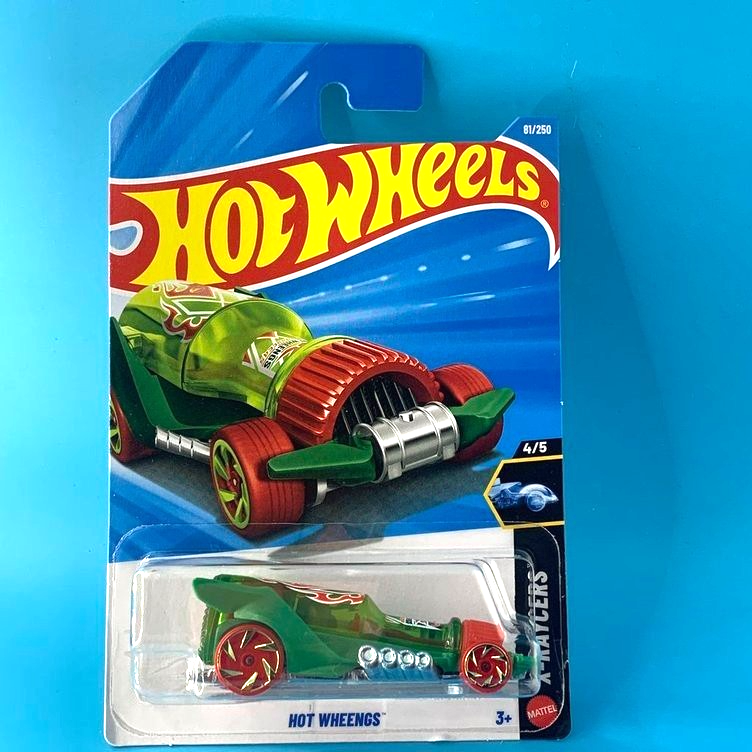 HOT WHEELS 2026 TREASURE HUNT HOT WHEENGS GREEN 81/250 JJM03 X