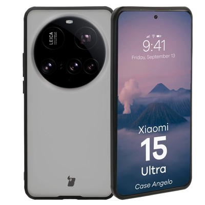 Handyhülle für Xiaomi 15 Ultra Bizon Case Cover Schutz Hülle Getönte / Schwarz