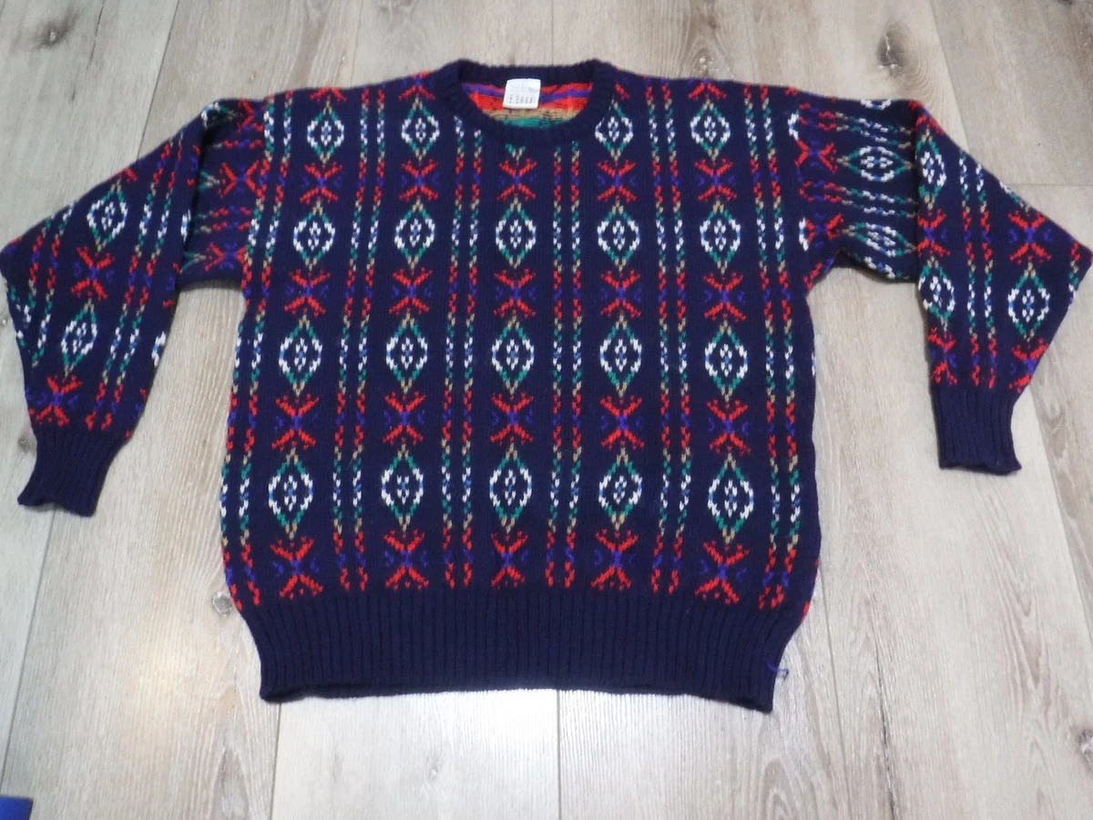 Manteau Homme En Laine Blarney Woolen Mills - Taille 12, Rouge, Doublé, Fourrure