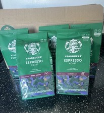 STARBUCKS Espresso Dark Roast Finely Ground Coffee 200g Pack of 5 Date 10/11/25 19.96 per kilo