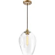 Quoizel NGA1510WS OPEN BOX Nostalgia Mini Pendant Weathered Brass