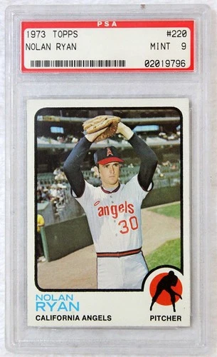 1973 Topps Nolan Ryan #220 PSA 9 Early Grade!!!
