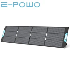 E-POWO Portable Foldable Solar Panel Kit 220W 26v for Ecoflow Power Stations