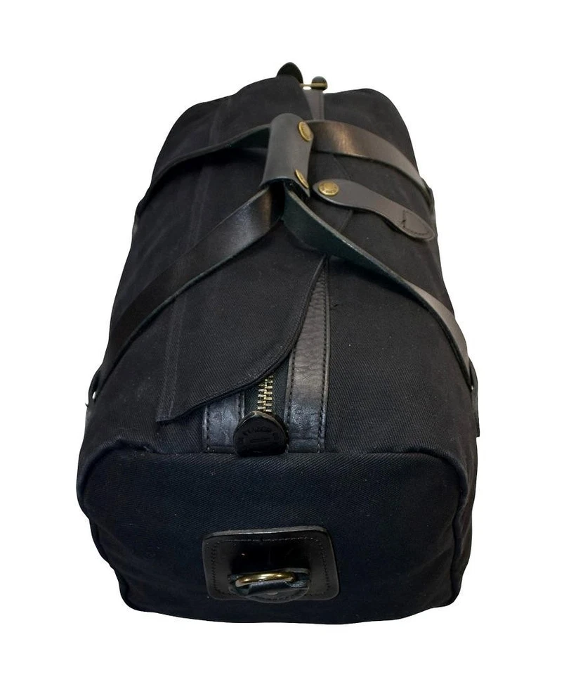 Filson Mint Rugged Twill Black Duffel Bag Style 70220 Carry-on Gym Bag Old Stock - Image 3 of 4