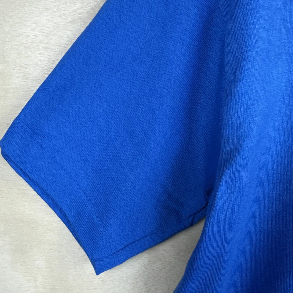 Camiseta Divertida Oneita Vintage Años 90 Sobre la Colina Puntada Única Talla Mediana EE. UU. Foto 3 de 4