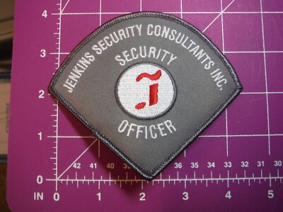 Washington DC-Jenkins Security Consultants Security officer patch