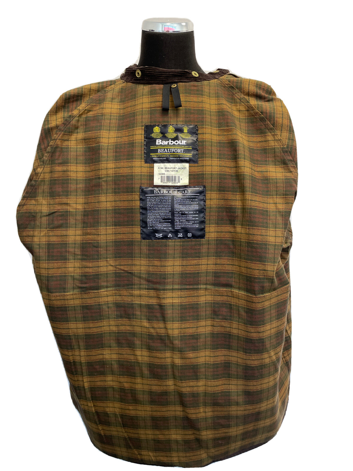 BARBOUR BEAUFORT GIUBBOTTO UOMO MEN JACKET JHF464 foto 6