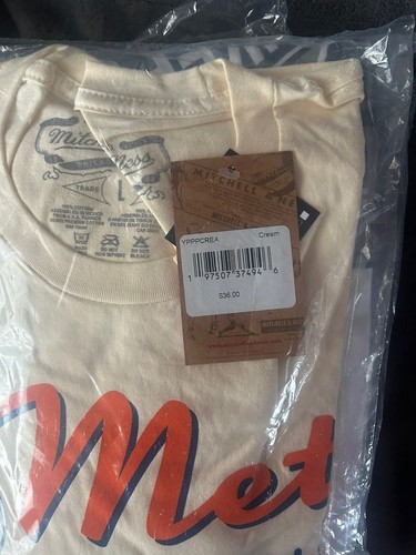 Mitchell & Ness New York Mets Deli Graphic T Shirt Men’s Size Large NWT - Picture 7 of 23