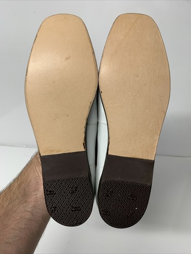 Lote de zapatos para mujer Worthington Linda azul pastel blanco sin cordones vestido plano talla 7 - Imagen 9 de 15