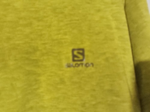 Salomon mens polyester t-shirt size M - Picture 2 of 9