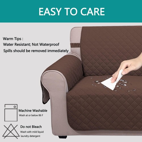Water-Resistant Reversible Recliner Chair Cover - Protects & Refreshes Style - Picture 7 of 8