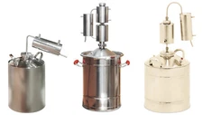 Magarich Alcohol Still Water Distiller Whiskey Wine Making Kit Stainless Steel
