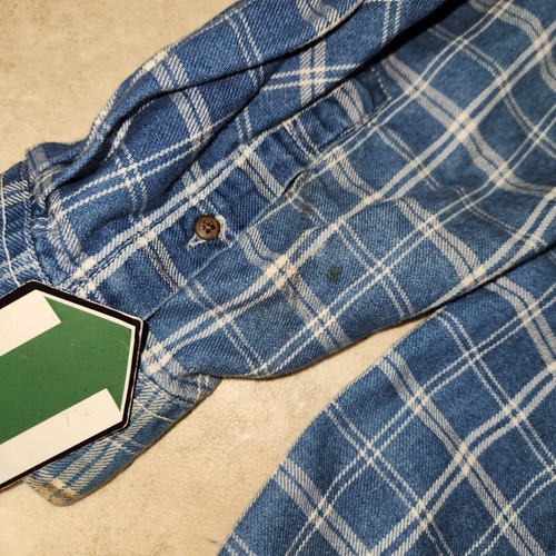 Vintage Dockers Flannel Button Up Shirt Men's 2XL - Picture 9 of 10