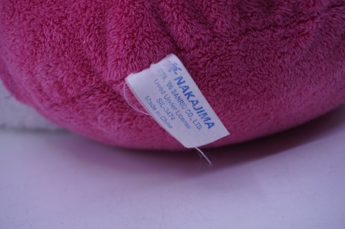 Mono rojo raro de peluche Hello Kitty rosa rojo 2006 Nakajima - Imagen 3 de 5