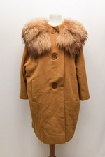 Vintage Nuesteters Womens Coat Tan Kashmir 1x 70s