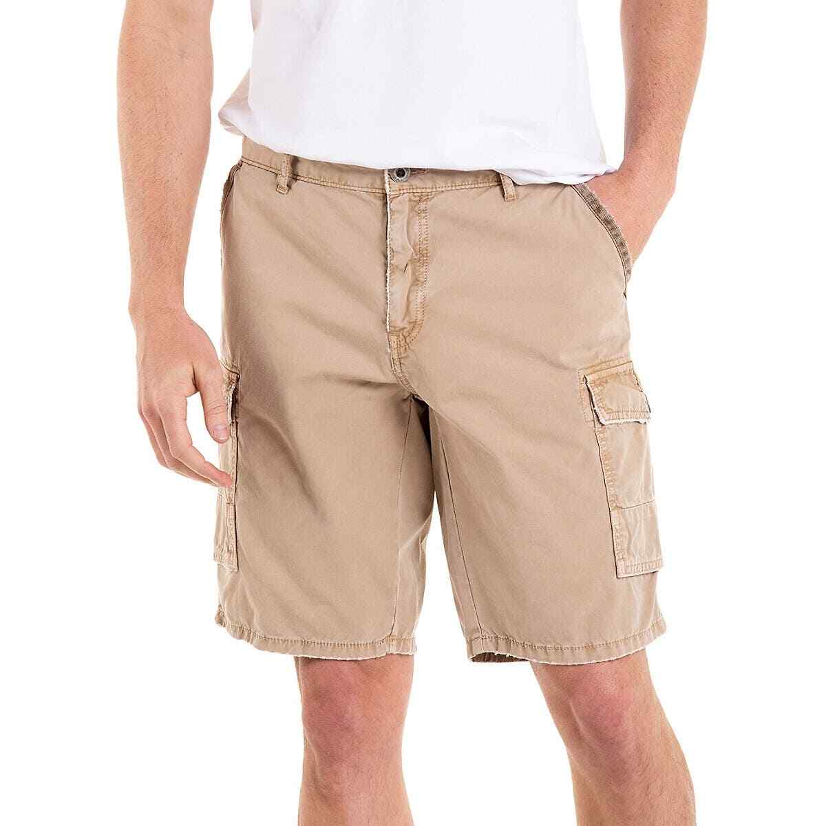 【papier】Boy Meets Shorts / Beige Toddler 2-Pack Active Pull-On Uniform Shorts - Khaki