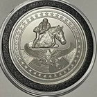 1988 Olympics Equestrian Rare Vintage Coin 1 Troy Oz .999 Fine Silver Round 999