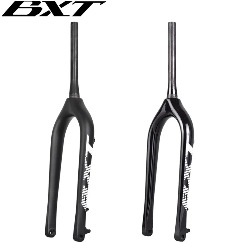 Carbon Mountain Bike Fork 26er Thru Axle 150*15mm Disc Brake Snow Fat Tire Fork - Image 2 of 4