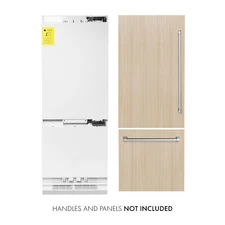 ZLINE NEW 30" PANEL READY REFRIGERATOR ICE WATER (PANELS NOT INCLUDED) RBIV-30