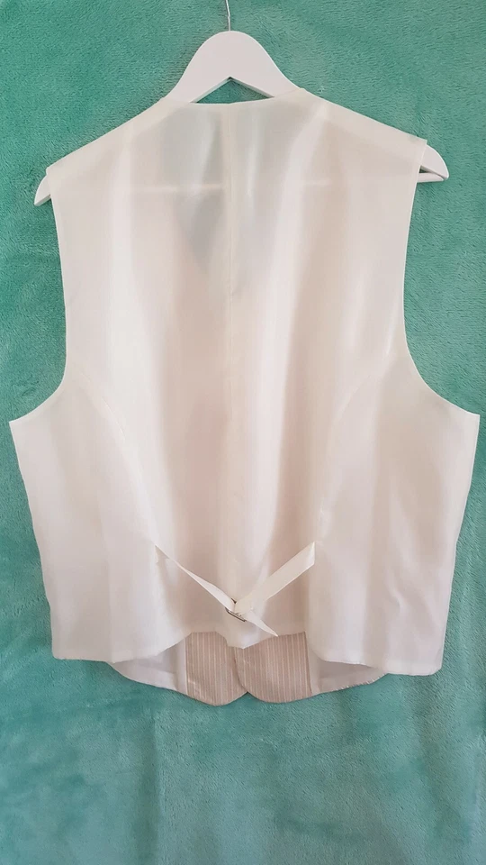 Complete Wedding Set Cardigan Tie Bow Gold Stripped Husband Day XXL Perfect - Image 2 of 4